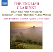 The English Clarinet with Finzi's Five Bagatelles album cover